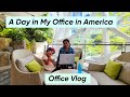 A day in office with my daughter my office in america office vlog  pudhumai sei  usa tamil vlog