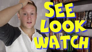 Не ПУТАЙТЕ Эти Английские Глаголы | SEE LOOK WATCH