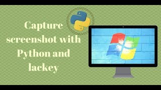 Capture screenshot with Python and lackey