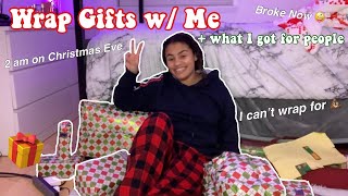 Wrap Gifts w/ Me + What I Got for People | Vlogmas Day 20!