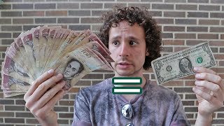 This is how Venezuelan money looks like | A DOLLAR IS WORTH GOLD!