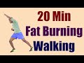 20 Minute Fat Burning Walking Workout for Losing Belly Fat 🔥 Burn 200 Calories 🔥