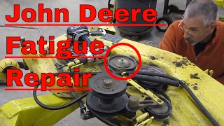 John Deere Mower Deck Repair Idler and Welding