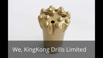 Top hammer Threaded button bits from KINGKONG Drills Co., Limited