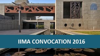 IIMA Convocation 2016