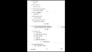 MSBU B.Sc Part II BOTANY FIRST PAPER 2024