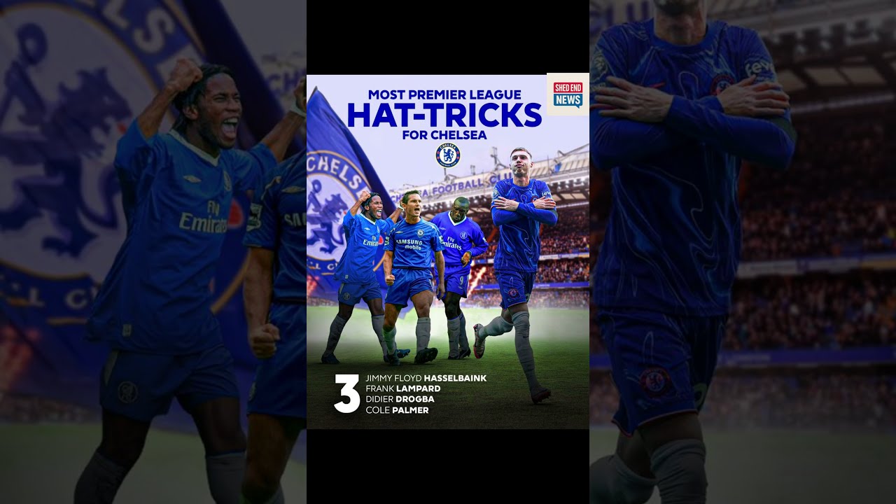Premier League Glory! Chelsea’s Hat-Trick Heroes Revealed 🏆⚽ 