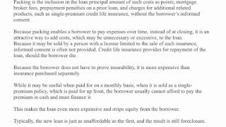 Predatory Lending - NMLS MLO exam