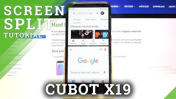 Multitasking CUBOT X19 – Split Screen Feature