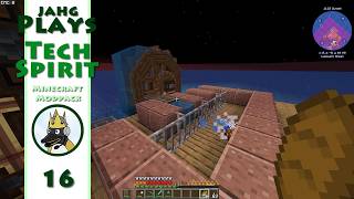 jahg Plays Tech Spirit - 016 - Bulk Washing, Nether Quartz Manufacture