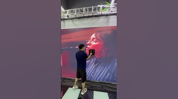 Wow! The LED display fix was lightning-fast! ⚡ #LEDVideoWall #LEDDisplay #shorts