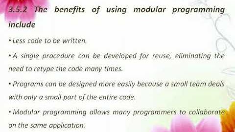 12th Computer Science, ch-3 module(benefits of modular programming), part-4