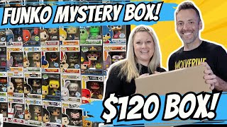 Opening up a $120 FUNKO POP Mystery box from BOOM LOOT!