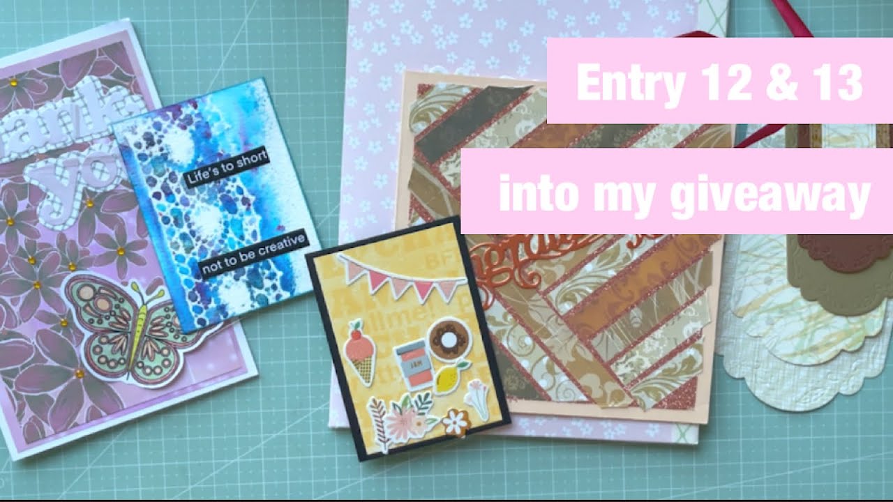 entry-12-13-into-my-5k-giveaway-craftgiveaway-youtube
