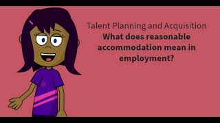 Reasonable Accommodation