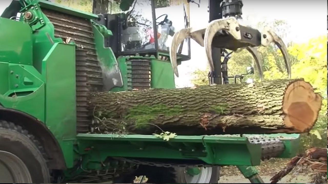 Amazing Modren Wood Chippers Machines Working & Incredible Fast Tree