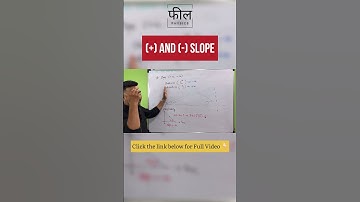 “Positive vs Negative Slope | Motion Graphs Made Easy 📈📉”