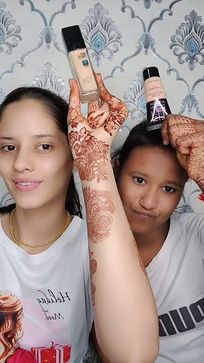 😳Wait for The End//💓Drastic Makeup with Favourite COUSIN// #shorts #trending_shorts #ytshorts