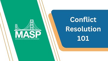 Conflict Resolution 101