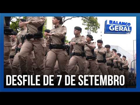 Desfile de 7 de Setembro movimenta feriado em Uberlândia com participação popular