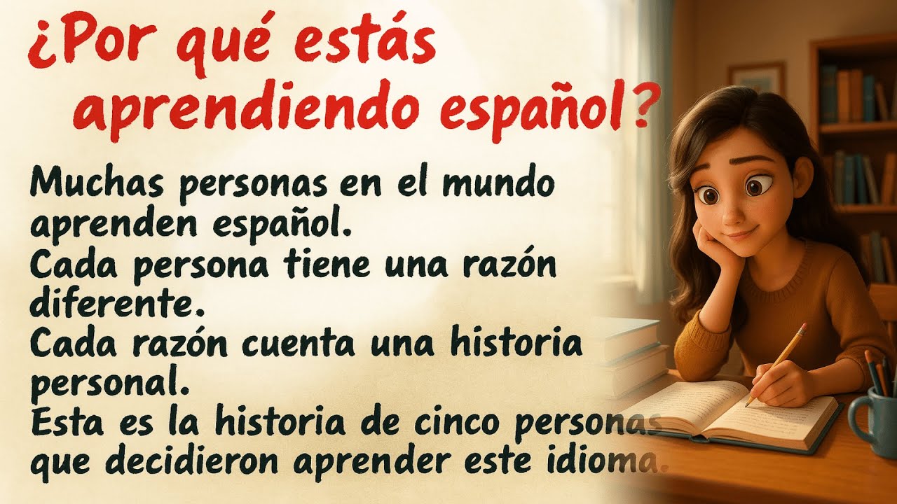 ¿Por qué estás aprendiendo español? | (A1-A2) | Slow Spanish - YouTube