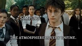 Harry Potter And Draco Malfoy - Drarry - The Atmosphere Is Very Unfine