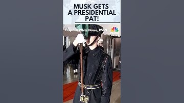 Elon Musk Gets A Quick Tap As Donald Trump & Saudi Crown Prince Mohammed bin Salman Walk In | N18G