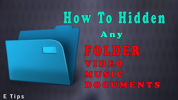 How to hidden any file/folder,video or music in your pc.