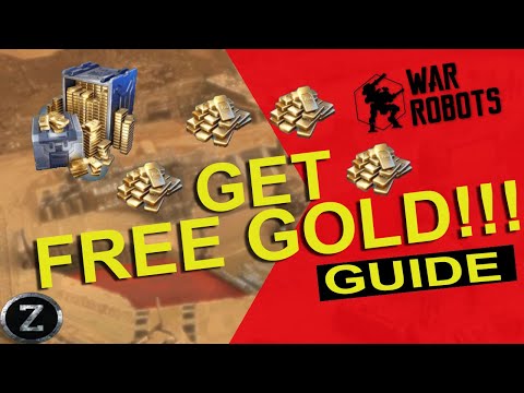 War Robots: How To Get FREE GOLD ??? GUIDE