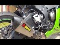 2013 Kawasaki ZX-10R Akrapovic titanium installation