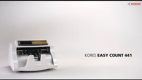 Kores Easy Count 441 Currency Counter