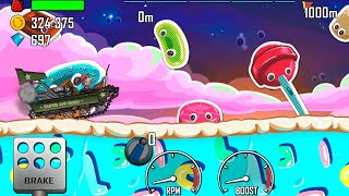 Новая СЛАДКАЯ карта Хилл Климб, HCR первая часть машинки гонки на андроид. screenshot 5