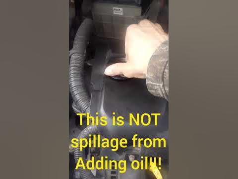 Why does OIL leak out of my OIL CAP? - YouTube