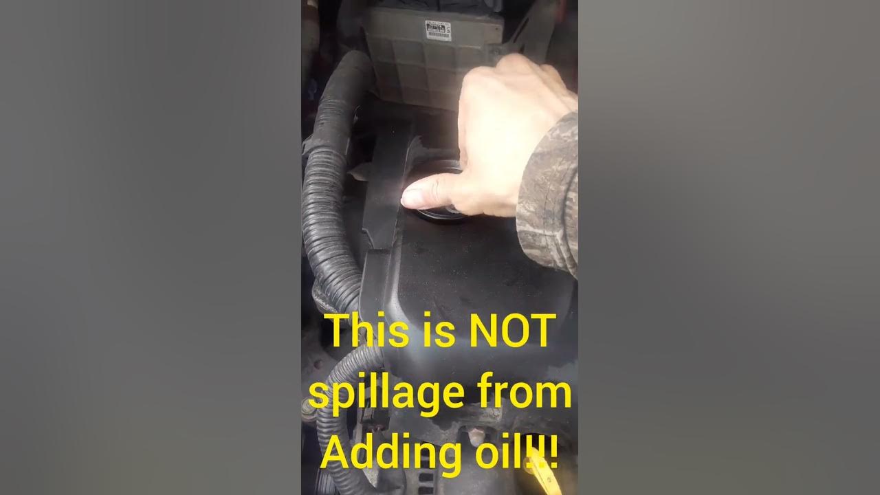 Why does OIL leak out of my OIL CAP? YouTube