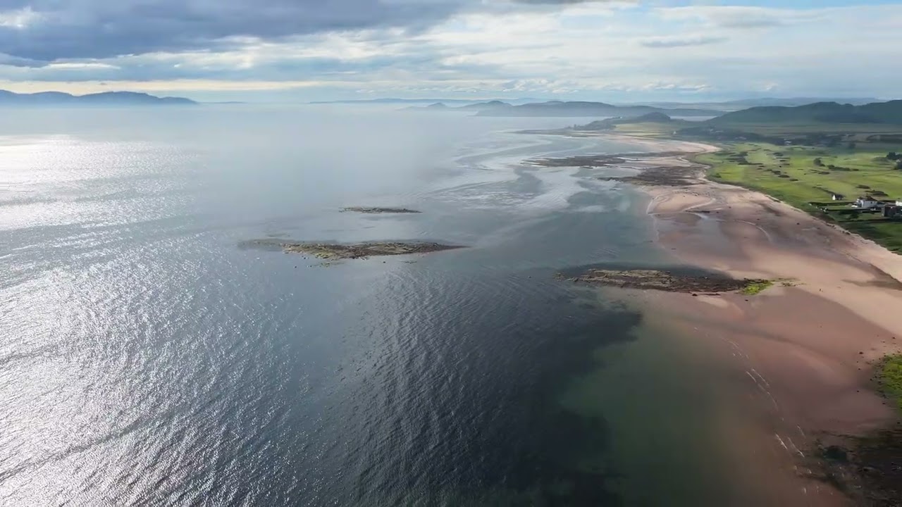 Ardrossan North Shore in the evening.