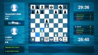Chess Game Analysis: Lujdzi - Guest28014986 : 0-1 (By ChessFriends.com)