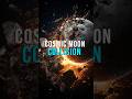 Moon Collides: Cosmic Crash Unveiled #shorts