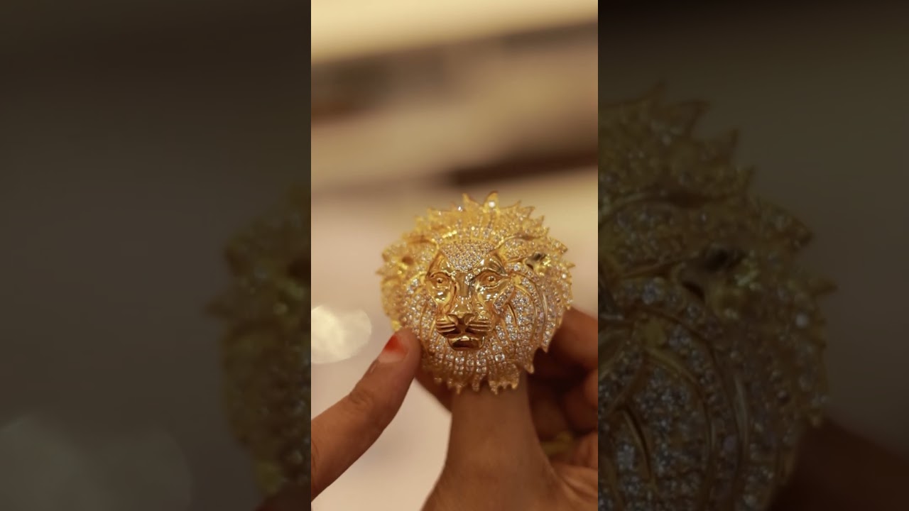 Roar in Style! 5 Pawn Gold Ring with Lion Face – Madurai’s Exclusive Design! 🦁💍
