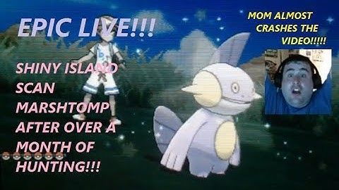 EPIC LIVE REACTION! Shiny Marshtomp on off-stream hunt after over a month of hunting!