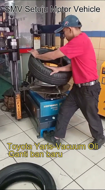 Toyota Yaris, Vacuum Oli & Ganti ban baru