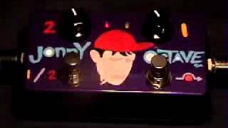 Z.VEX Jonny Octave Hand Painted Guitar Pedal - YouTube