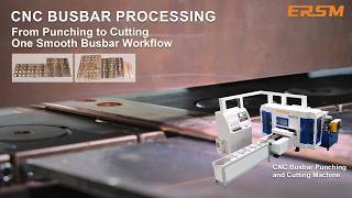 6-Axis CNC Busbar Punching Cutting Machine for Electrical Cabinet Production