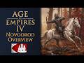 Novgorod - Civilization Overview - Age of Empires 4 - The Rise of The Rus - Mod by Future Kingdoms