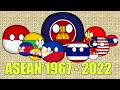 History of asean  countryballs