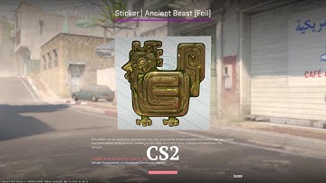 Counter Strike 2 Beta: Sticker | Ancient Beast (Foil) (Broken Fang Collection) #cs2 #csgo #source2