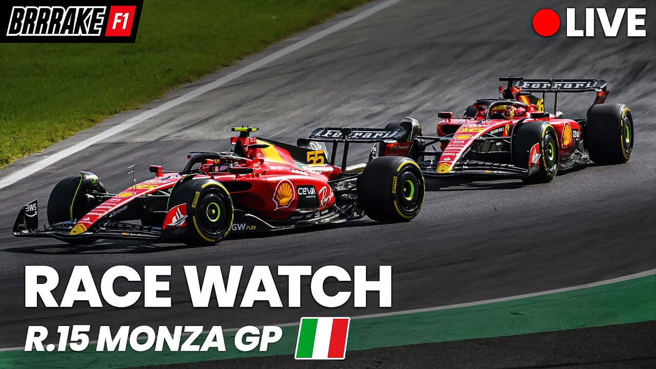 2023 Italian GP - Live Watch Along with F1 Engineer