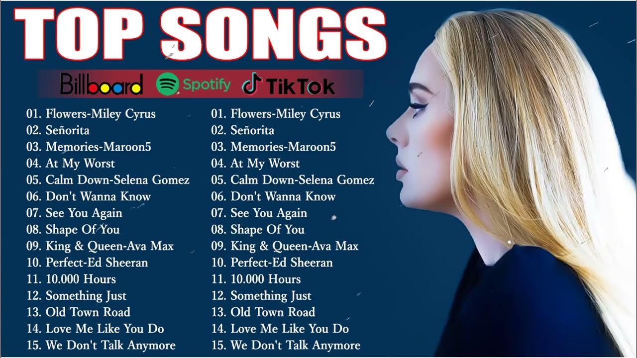 Musica Pop en Ingles 20242025 🎶 Las Mejores Canciones en Ingles 20242025 YouTube
