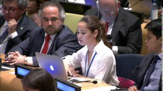 Ms. Jahan Taganova - SOS Children's Villages - June UN Post-2015 negotiations