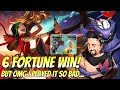 6 Fortune 1st place...but holy crap I'm bad | TFT Fates | Teamfight Tactics