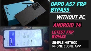 OPPO A57 (2022) Frp Bypass | New Trick 2023 l OPPO Frp Android 12 | OPPO Frp Android 13 (cph2387)